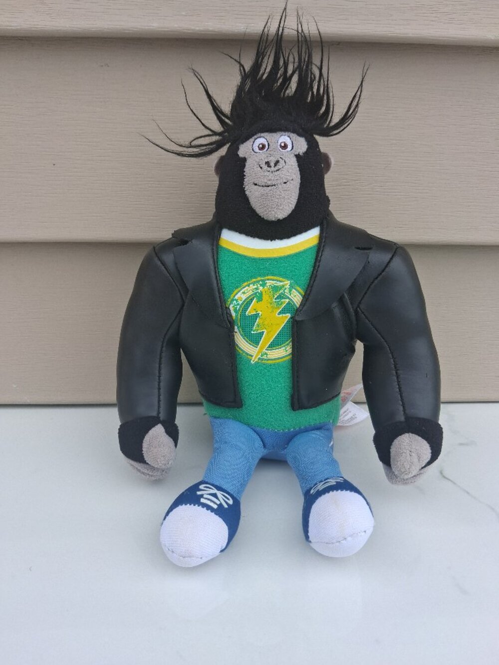 Ty Beanie Babies Sing Movie Johnny the Gorilla Plush